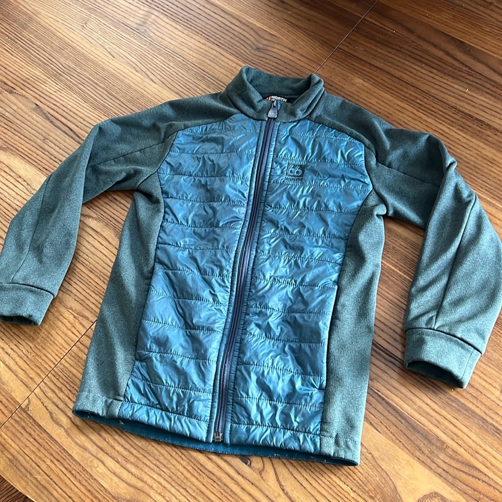 66 North Iceland Kids Puffer/Fleece Hybrid jacket